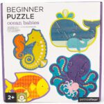 Neli ookeaniteemalist puslet väikestele