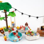 Elektriliste lambikestega aiapidu (Playmobil)