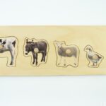 Montessori nupupusle farmiloomadega