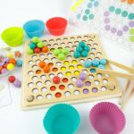 Sorteerimiskomplekt mängulaua ja topsidega